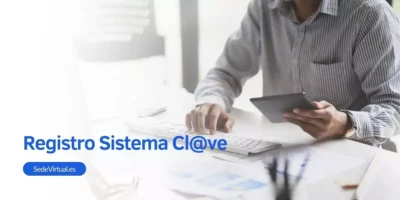 Registrarse en el sistema cl@ve