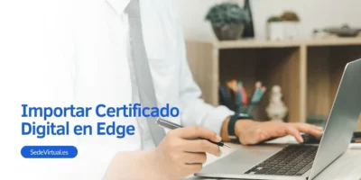 Importar certificado digital edge